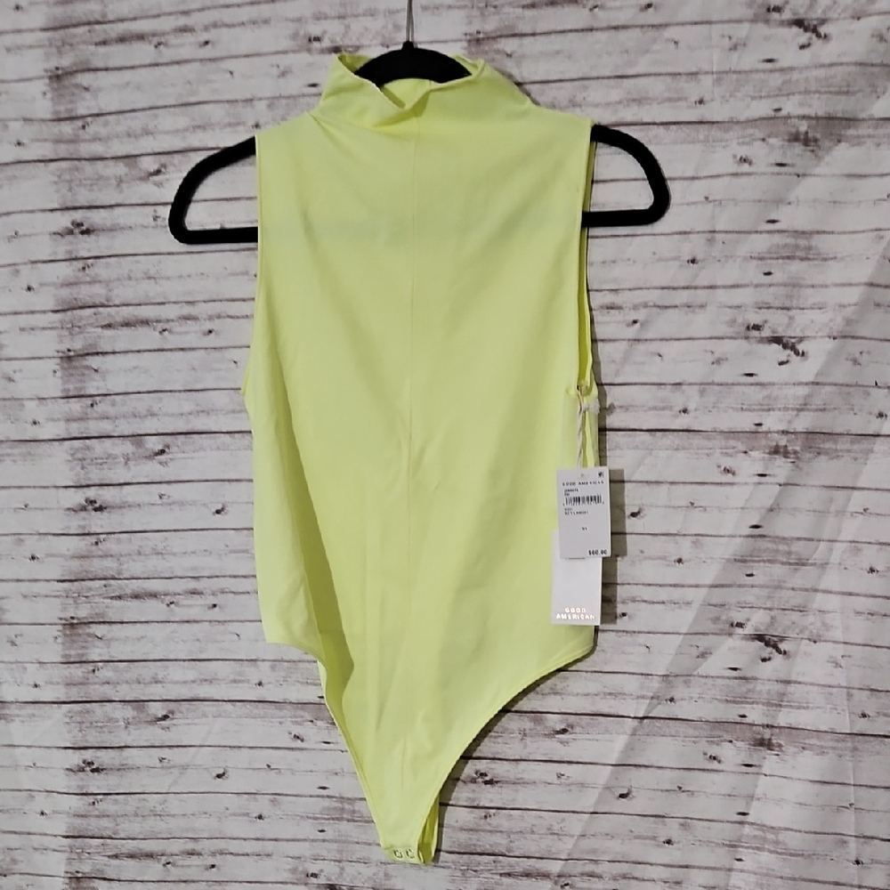 Good American Light Yellow Bodysuit